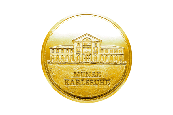 Weinbrenner Münze gold