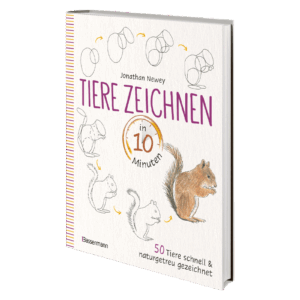 Tiere zeichnen in 10 Minuten